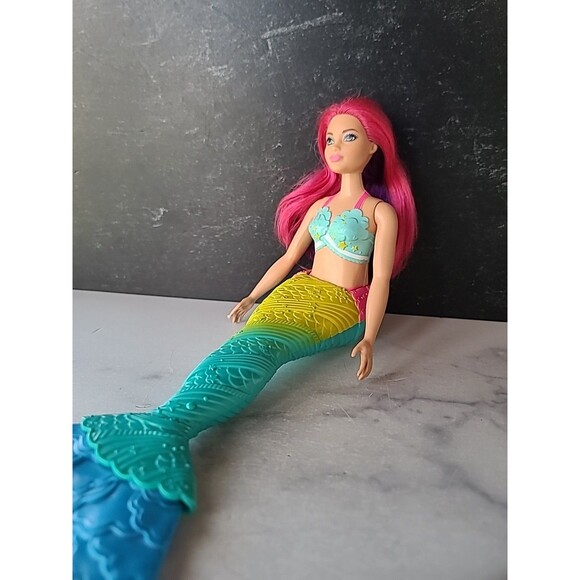 2017 Mattel mermaid Barbie multi-colored Tail Dreamtopia - Picture 2 of 10